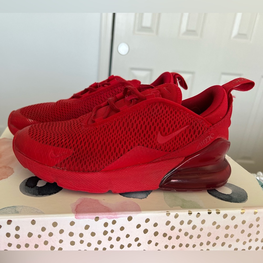 Nike Air Max 270 RF Red Little Kids' 2Y